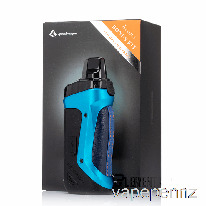 Geek Vape AEGIS BOOST 40W Pod Mod Kit LE Bonus Kit - Almighty Blue VAPE NZ
